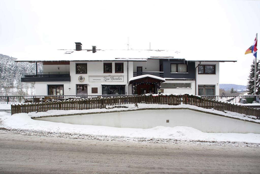 Hotel-Pension Zum Paradies Willingen  Exterior foto
